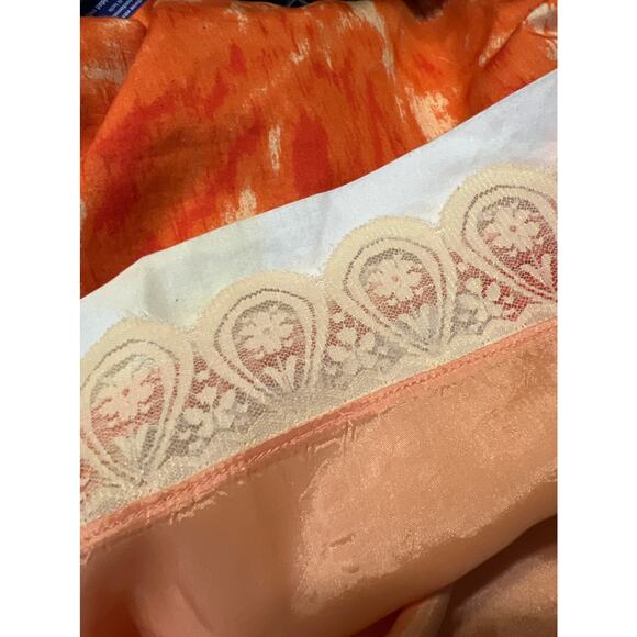 Moulinette Soeurs Anthropologie Orange Blossom Floral Print Dress Size 2 - Picture 4 of 5